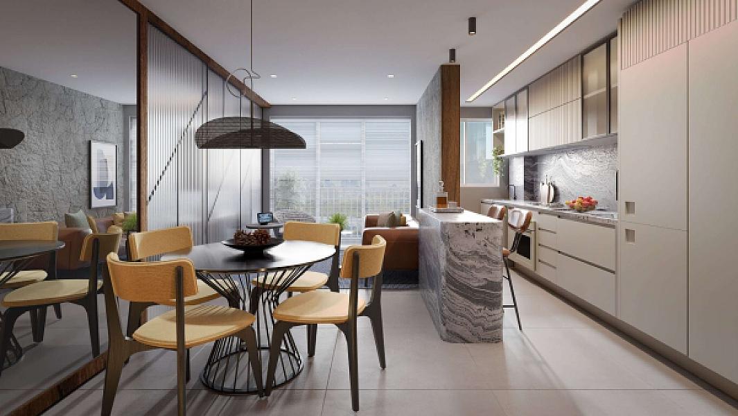 Living do Noah Sim Home no setor-bueno, goiania