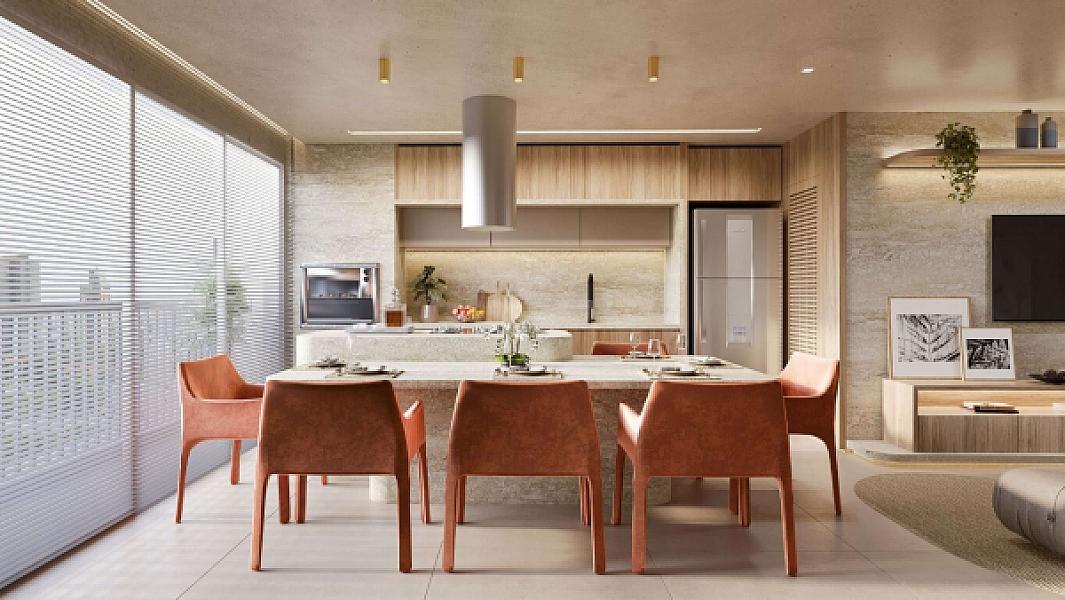 Living do Noah Sim Home no setor-bueno, goiania