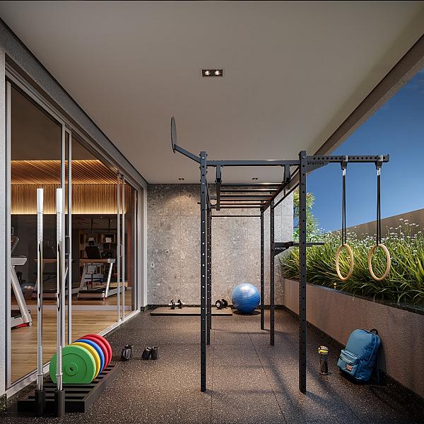 Fitness do Natto Bueno Design no setor-bueno, goiania