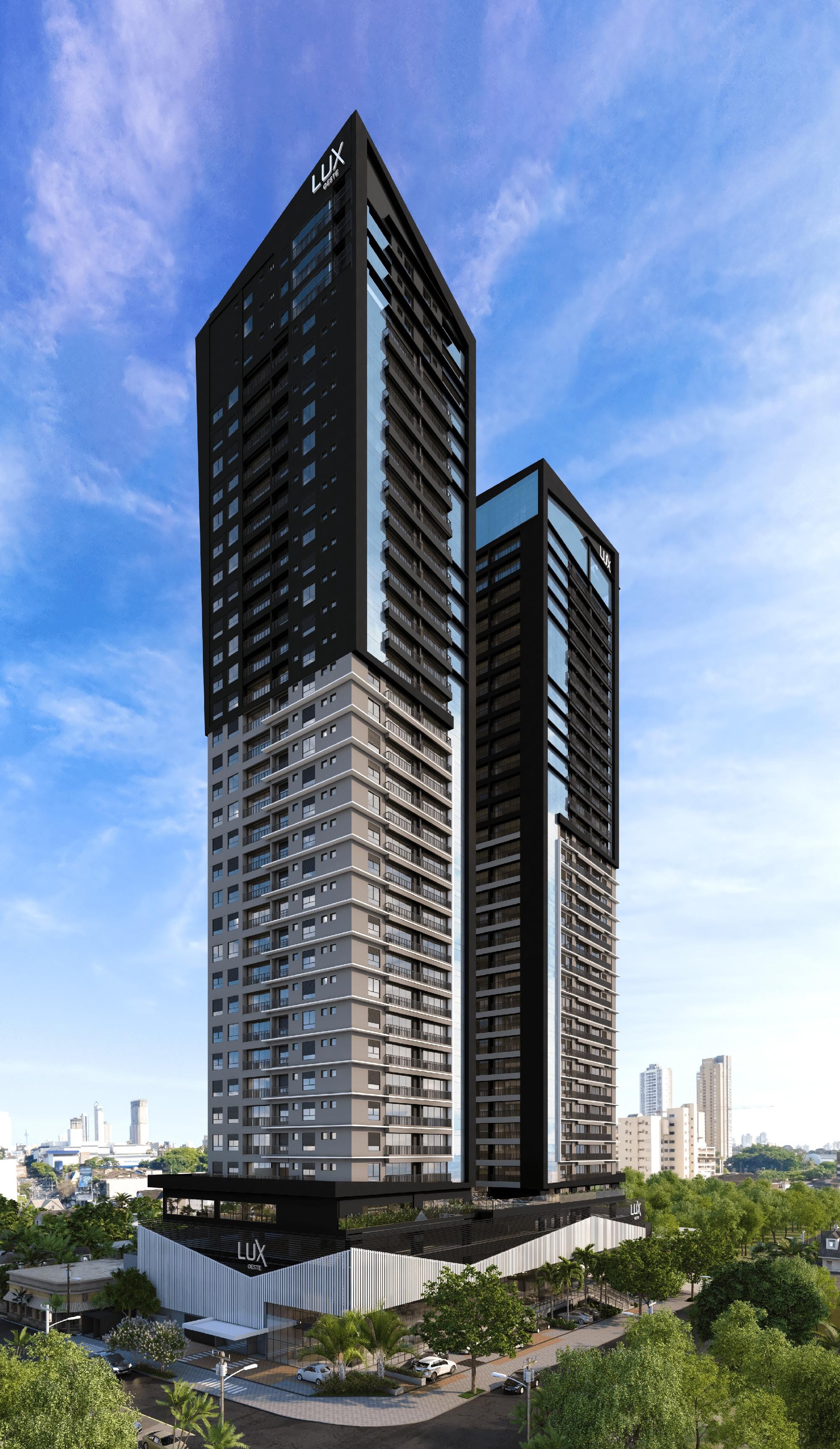Fachada do Lux Oeste - Residencial no Setor Oeste, goiania