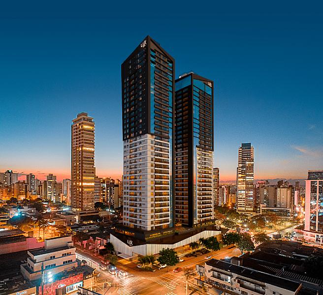 Fachada do Lux Oeste - Residencial no setor-oeste, goiania