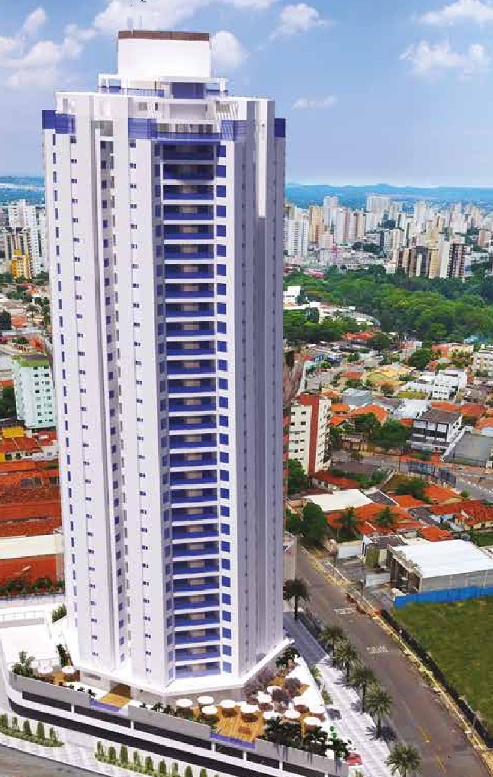 Fachada do Applause New Home no Setor Coimbra, goiania
