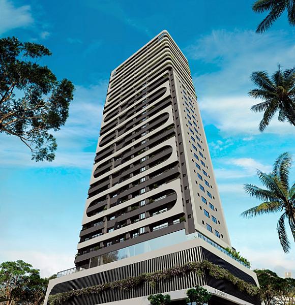 Fachada do Harmony Park Way no setor-bueno, goiania