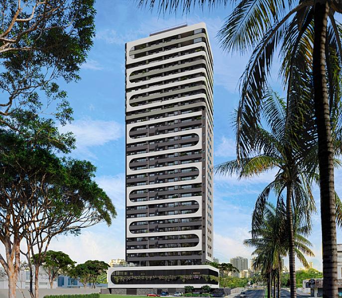Fachada do Harmony Park Way no Setor Bueno, goiania