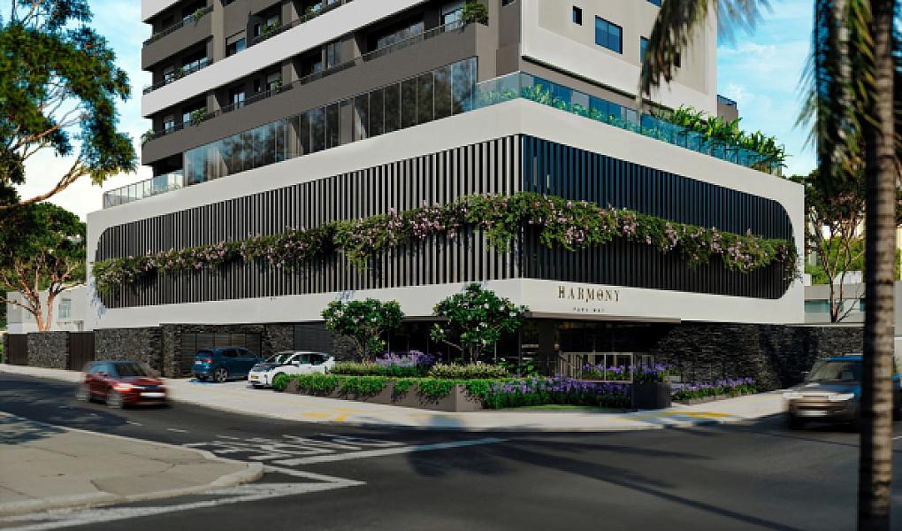 Portaria do Harmony Park Way no Setor Bueno, goiania