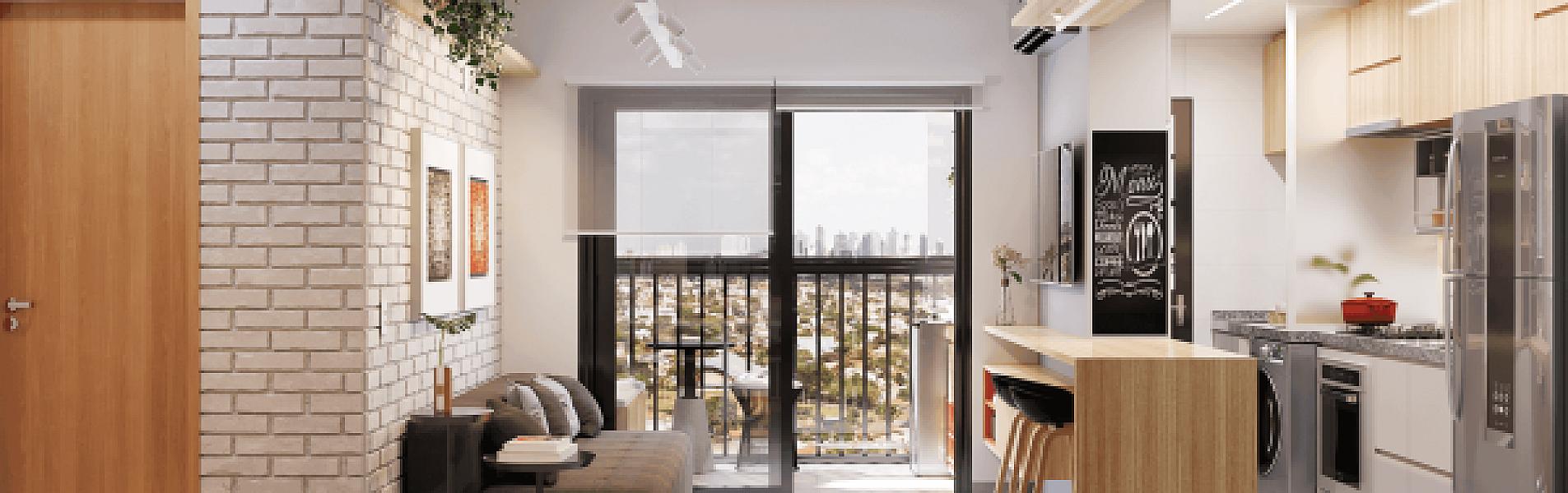 Living do Boulevard Sudoeste - Fase 1 no Setor Sudoeste, goiania