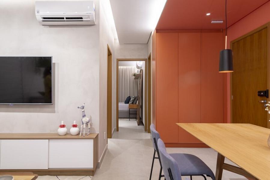 Living do Soho Bueno no setor-bueno, goiania
