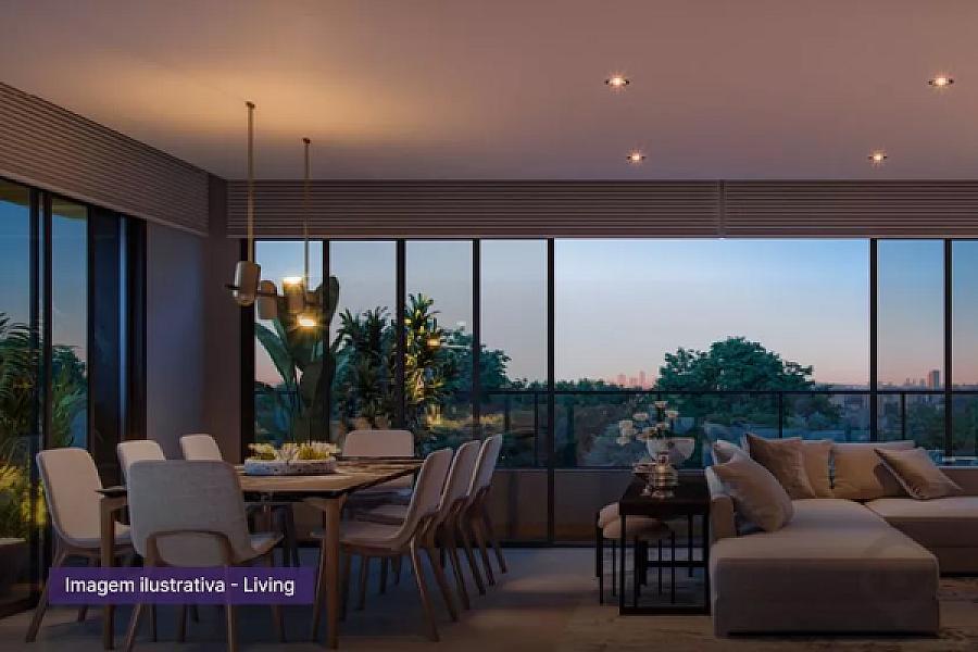 Living do Copas do Bosque no Setor Oeste, goiania