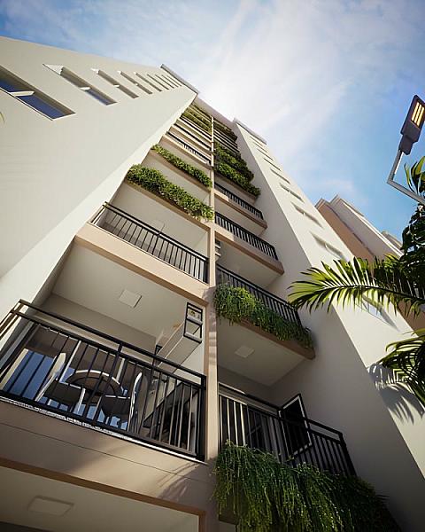Fachada do Life Residence 2 - Fase 2 no Chácaras Mansões Rosas de Ouro, goiania