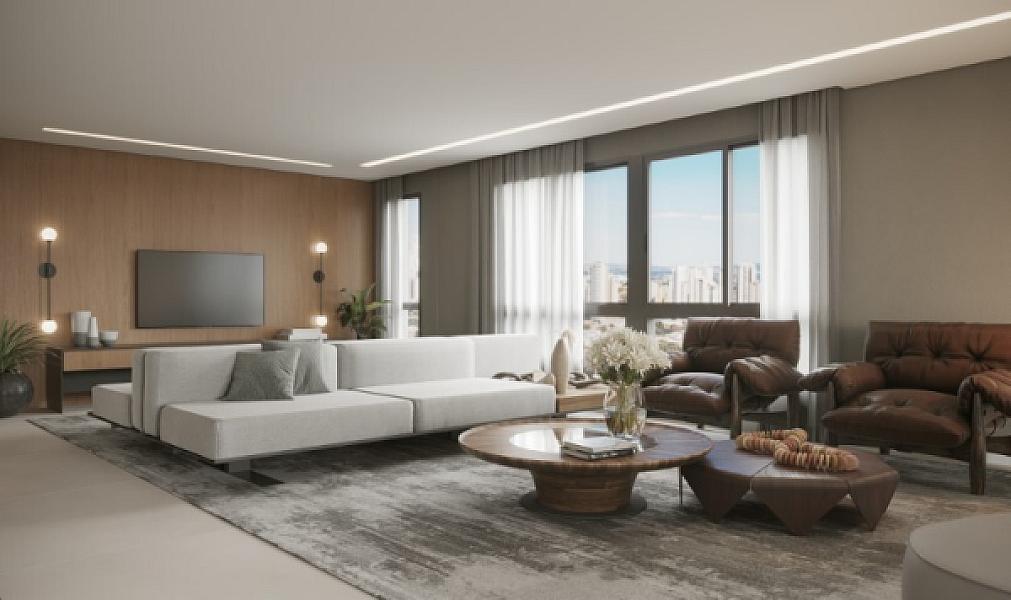 Living do Reserva Harbo no setor-marista, goiania