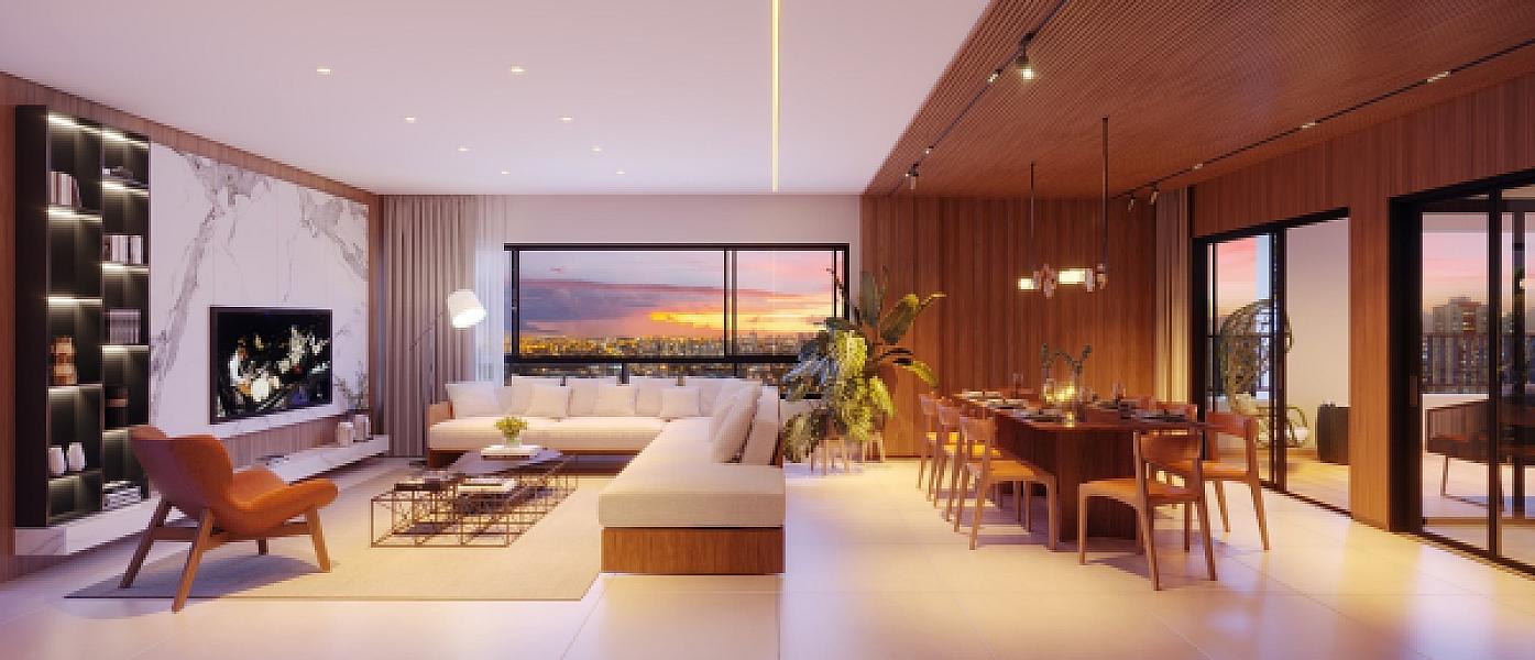 Living do Alt 65 Home Design no setor-bela-vista, goiania