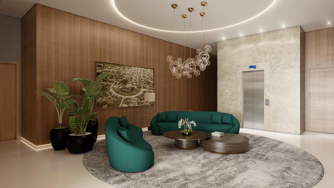 Hall do Katedral Sky Rooftop no setor-central, goiania
