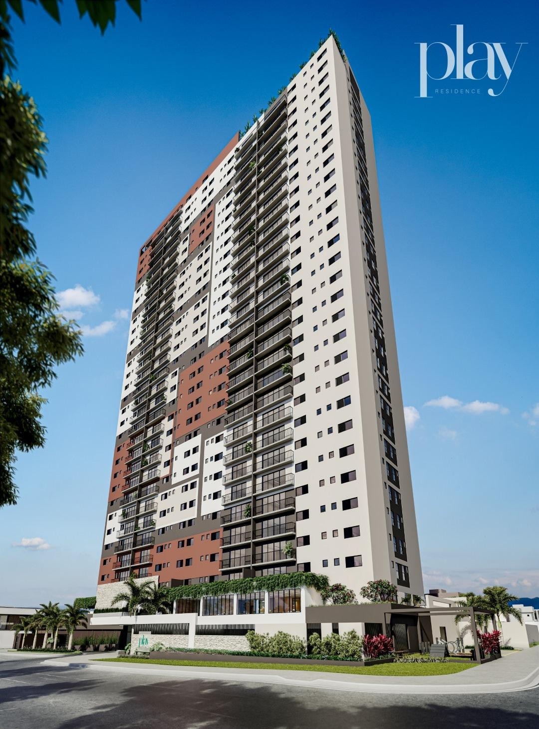 Fachada do Play Residence no Parque Amazônia, goiania