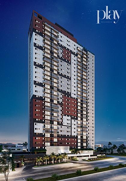 Fachada do Play Residence no Parque Amazônia, goiania