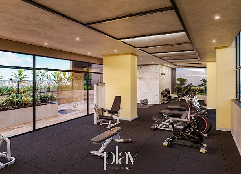 Fitness do Play Residence no Parque Amazônia, goiania