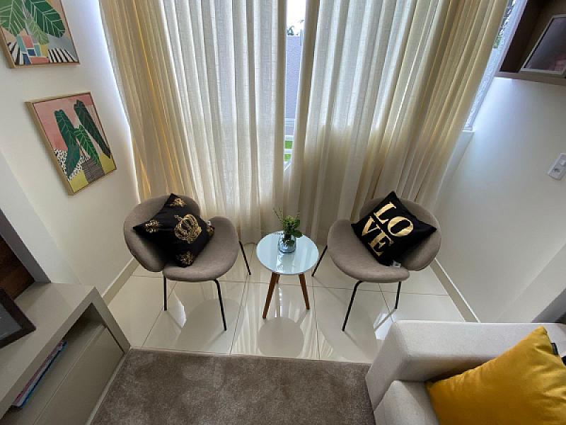 Living do Residencial Porto Ipê no vila-maria-dilce, goiania