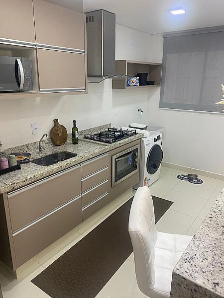 Cozinha do Residencial Porto Ipê no vila-maria-dilce, goiania