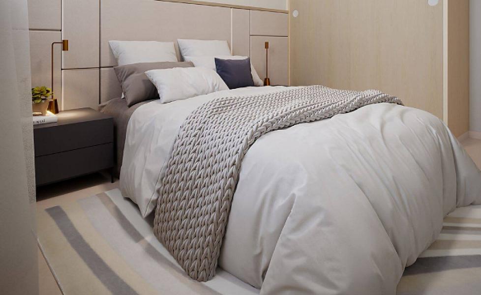 Dormitorio do Life Residence - Fase 3 no chacaras-mansoes-rosas-de-ouro, goiania
