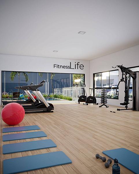 Fitness do Life Residence - Fase 3 no chacaras-mansoes-rosas-de-ouro, goiania