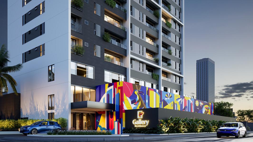 Portaria do Gallery Residence no aeroviario, goiania