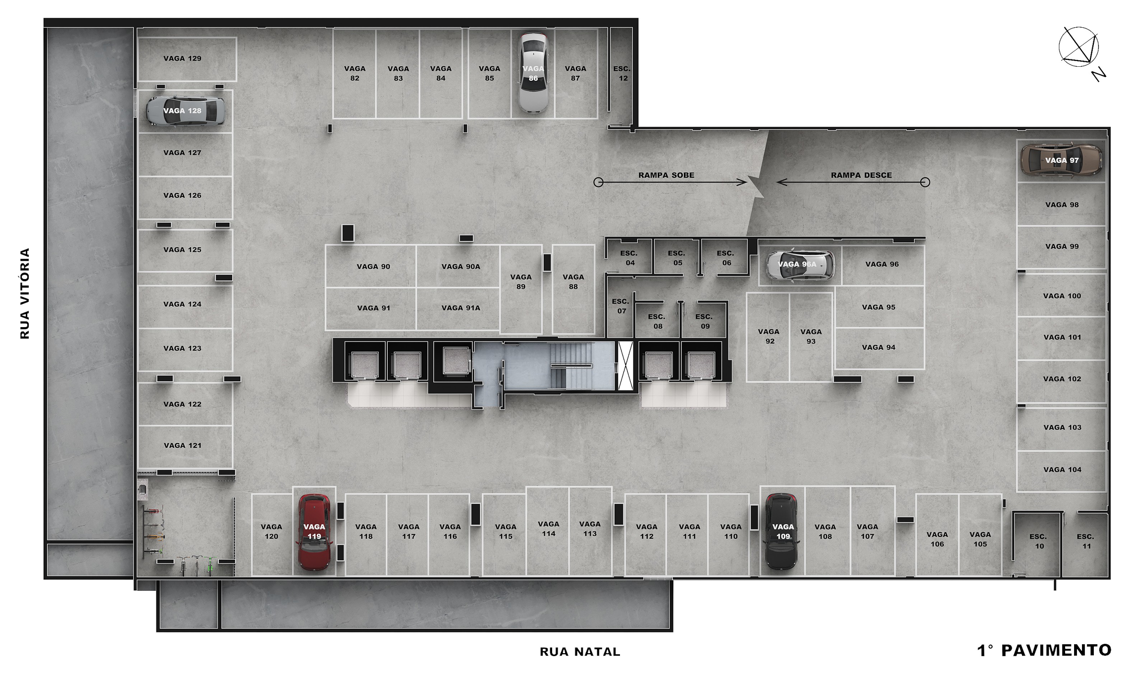 Pavimento garagem 01