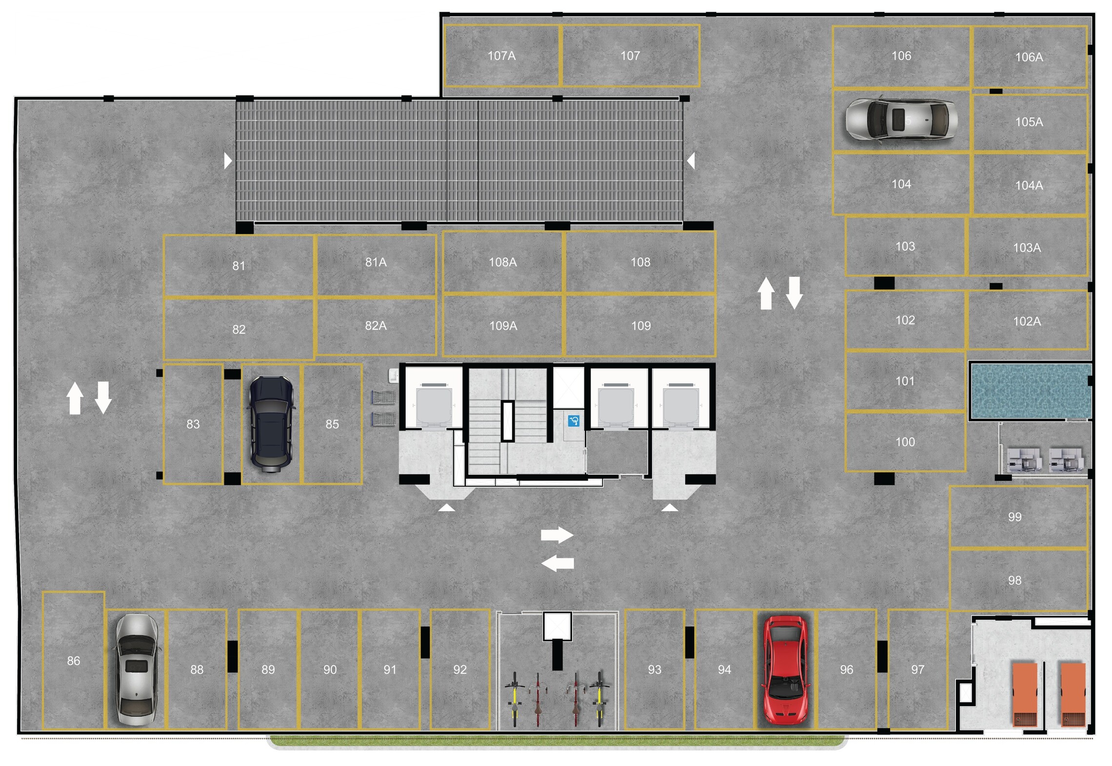 Pavimento garagem 1