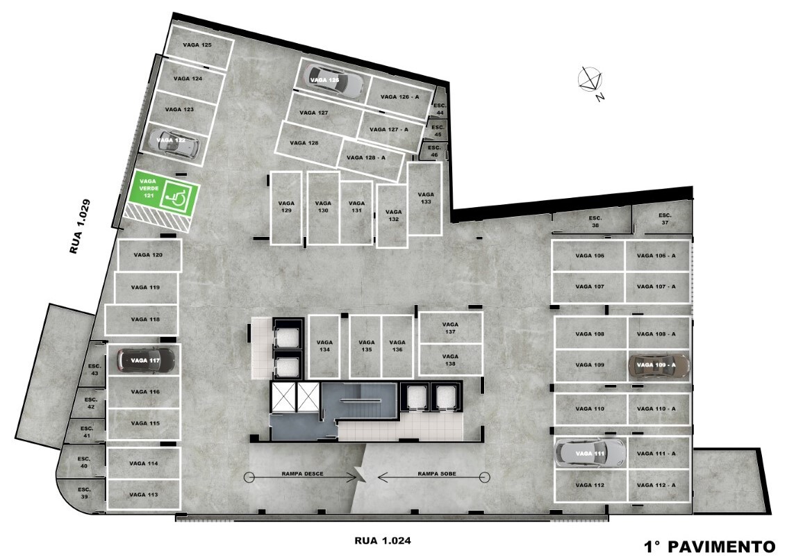 Pavimento garagem 1