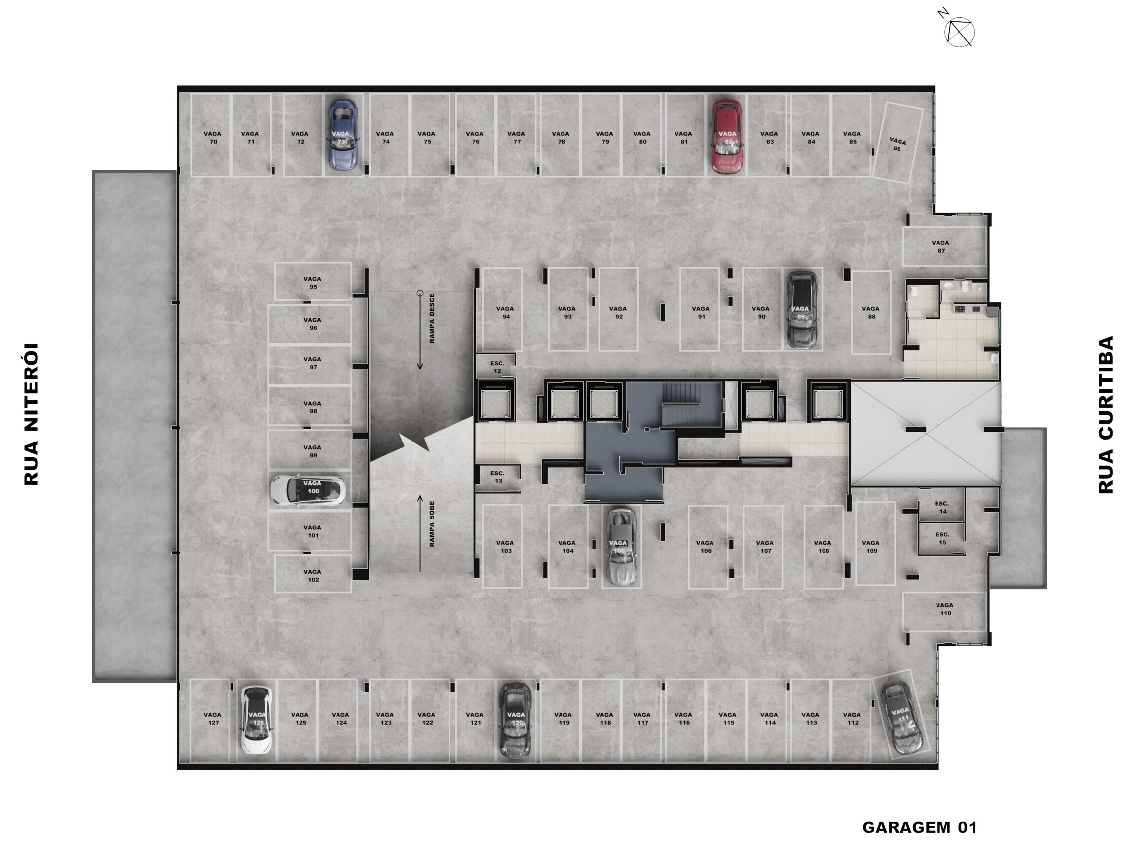 Pavimento garagem 1