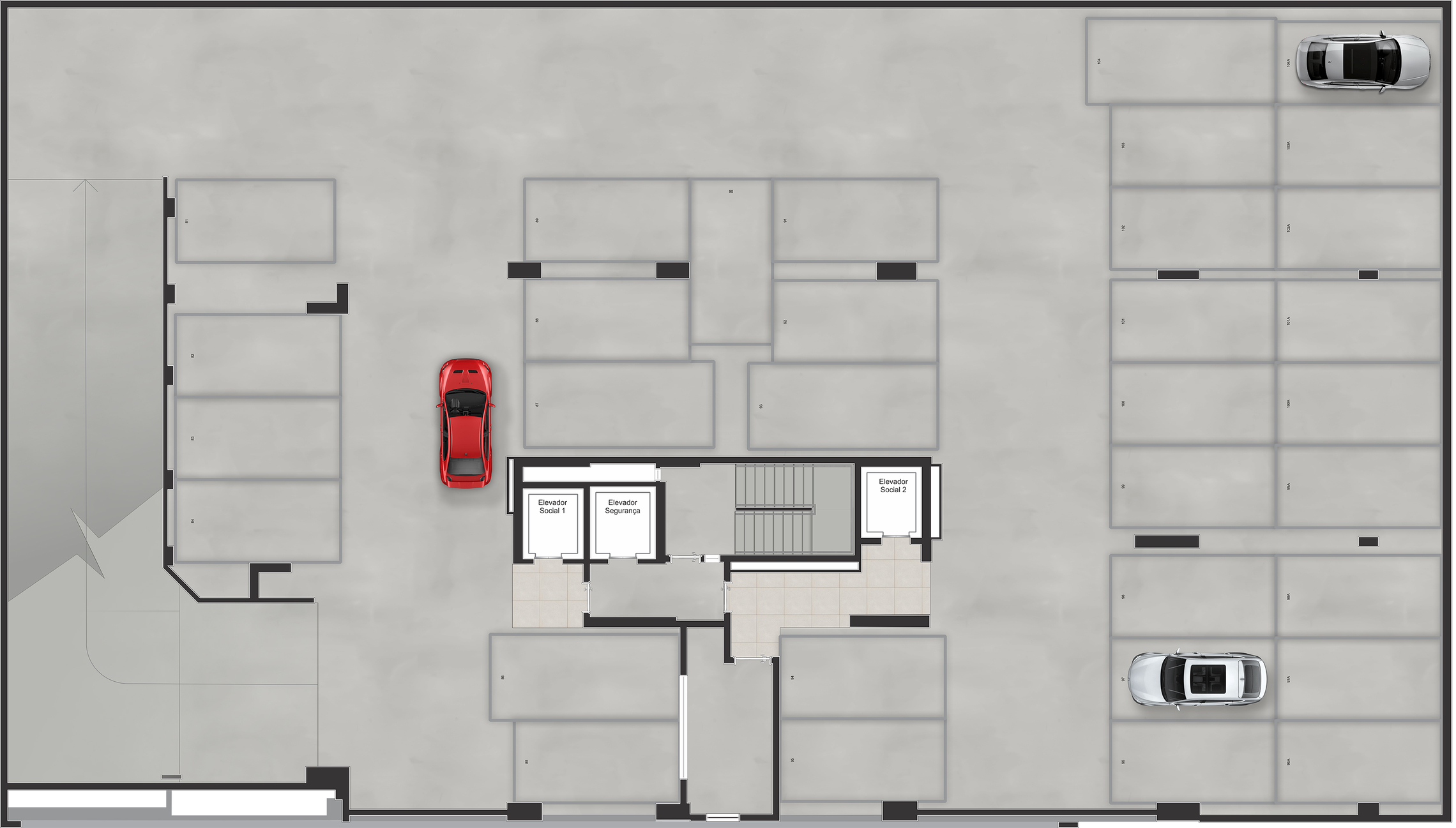 Pavimento garagem 01