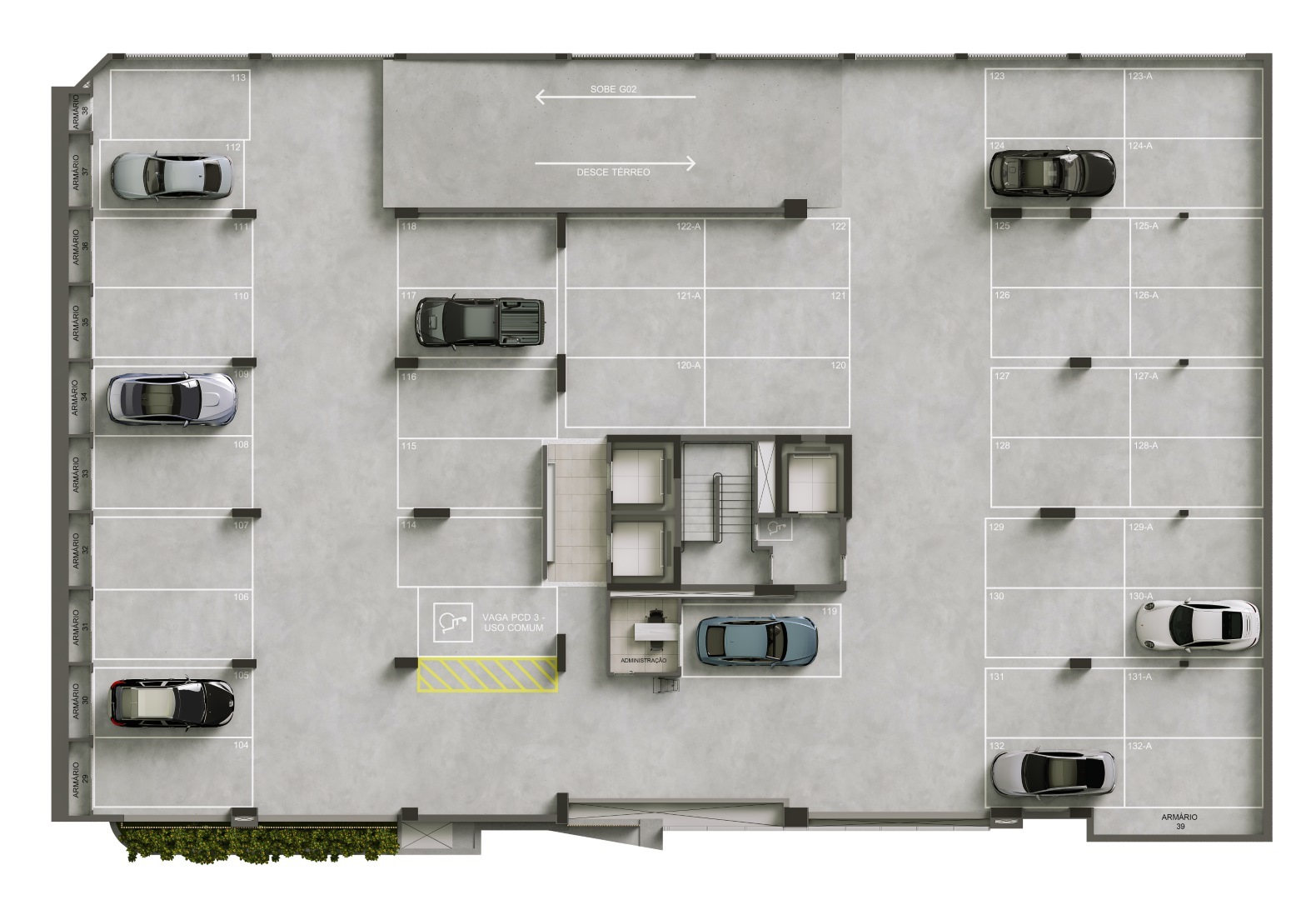 Pavimento garagem 1