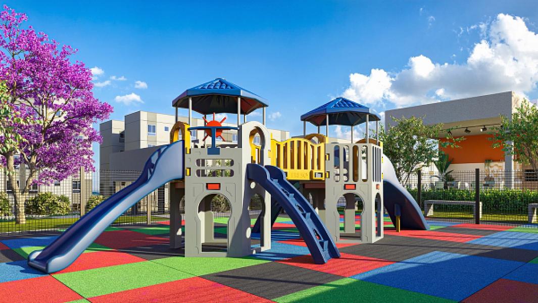 Playground do Porto Belvedere I no fazenda-dourados, goiania