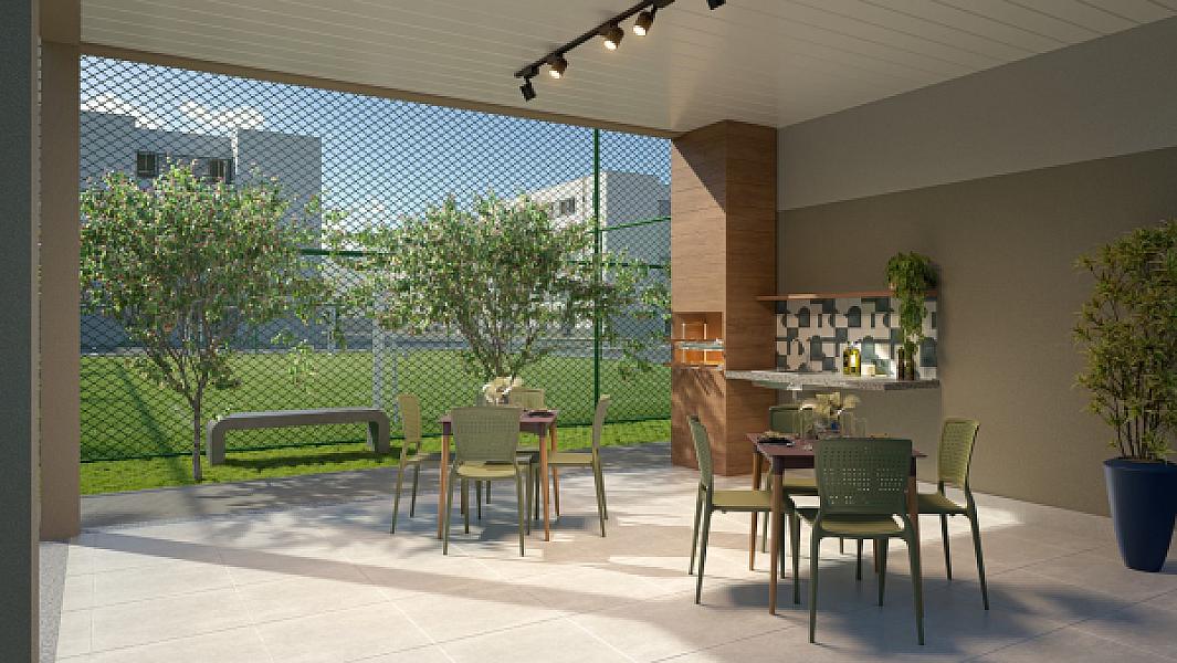 Churrasqueira do Porto Bougainville - Fase 1 no residencial-sao-marcos-i, goiania