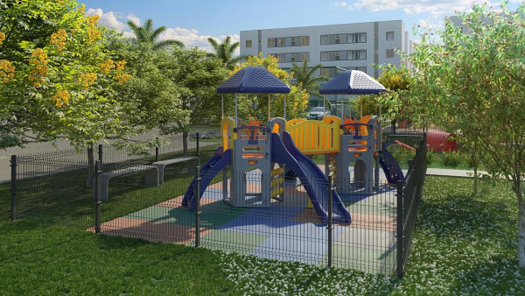 Playground do Porto Bougainville - Fase 1 no residencial-sao-marcos-i, goiania